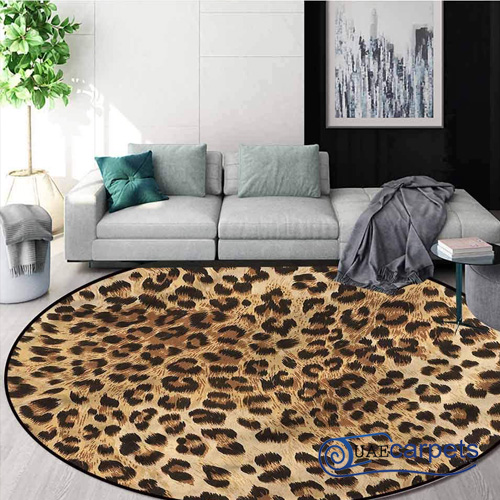 leopard print carpet