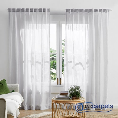 voile curtains